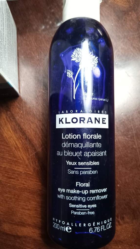 Klorane Floral Eye Makeup Remover - 200ml