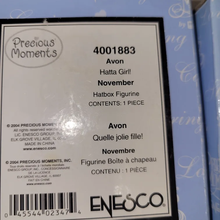 Precious Moments Avon Hatta Girl Figurine thumbnail