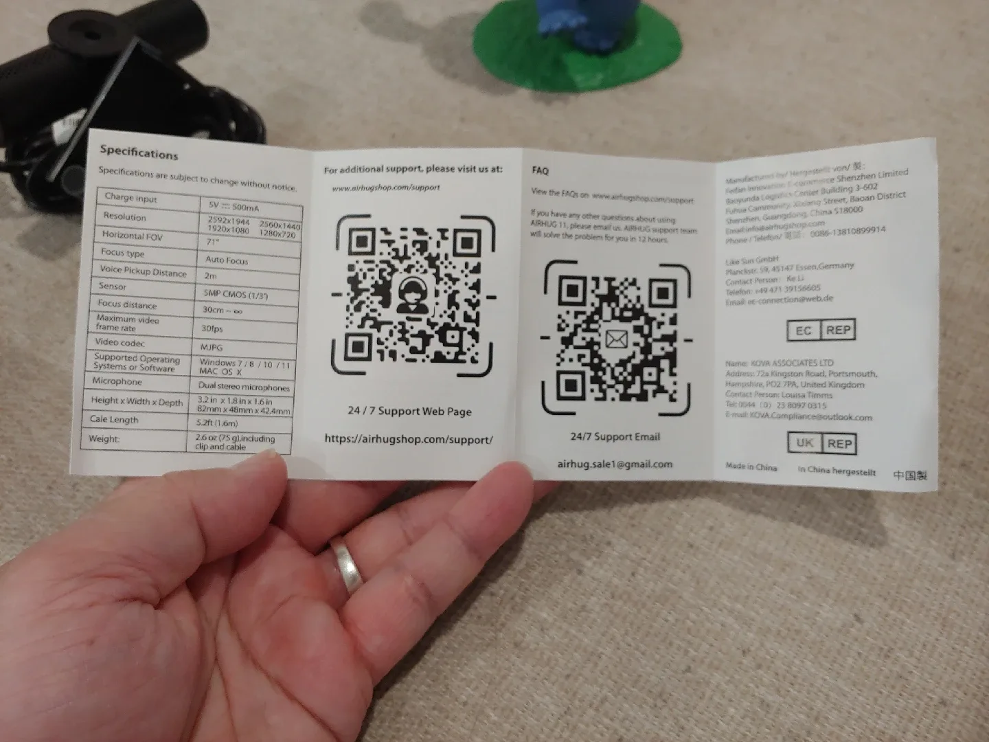 Webcam, ULTRA High Defination, Autofocus image indicator(6)