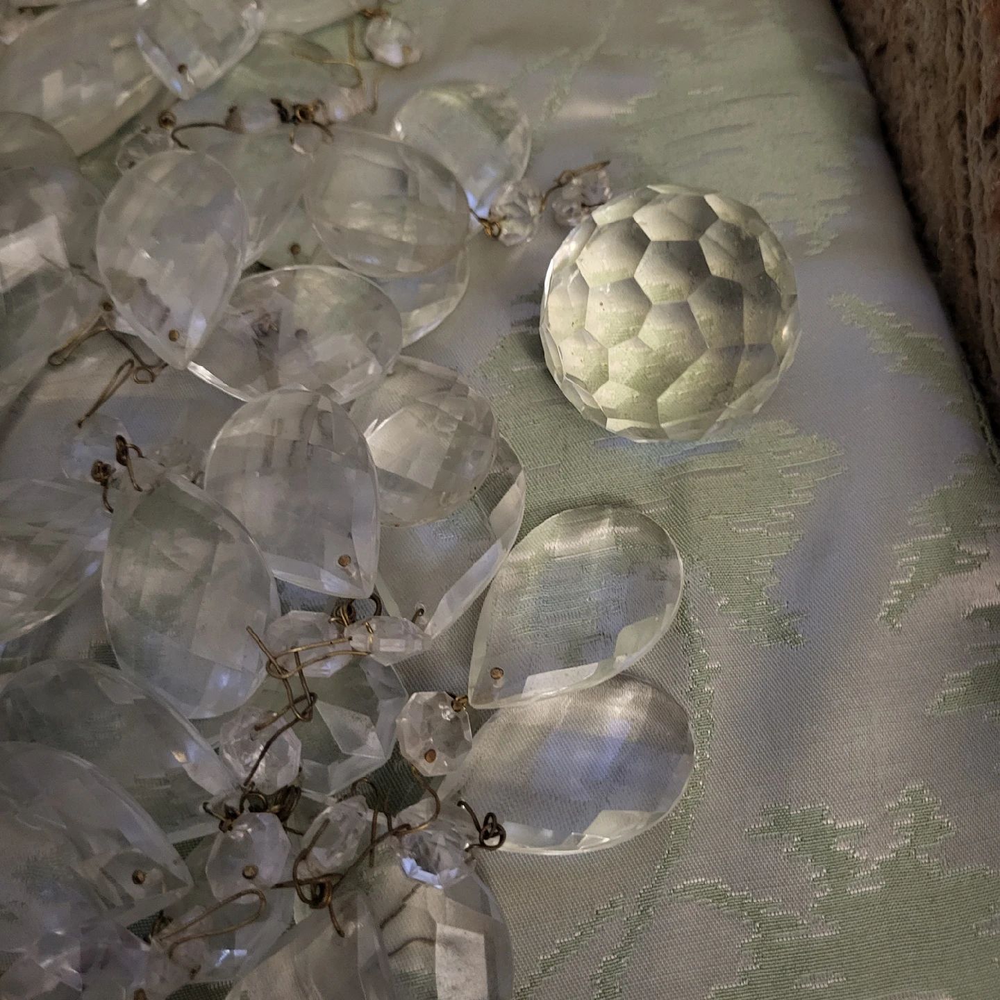 Crystal Glass Chandelier Parts - photo 2