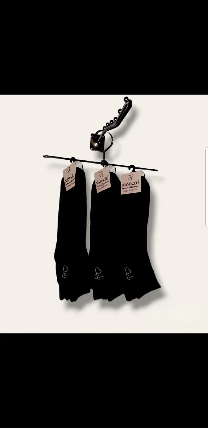 Nawazo Black Ankle Socks  3pairs image indicator(4)