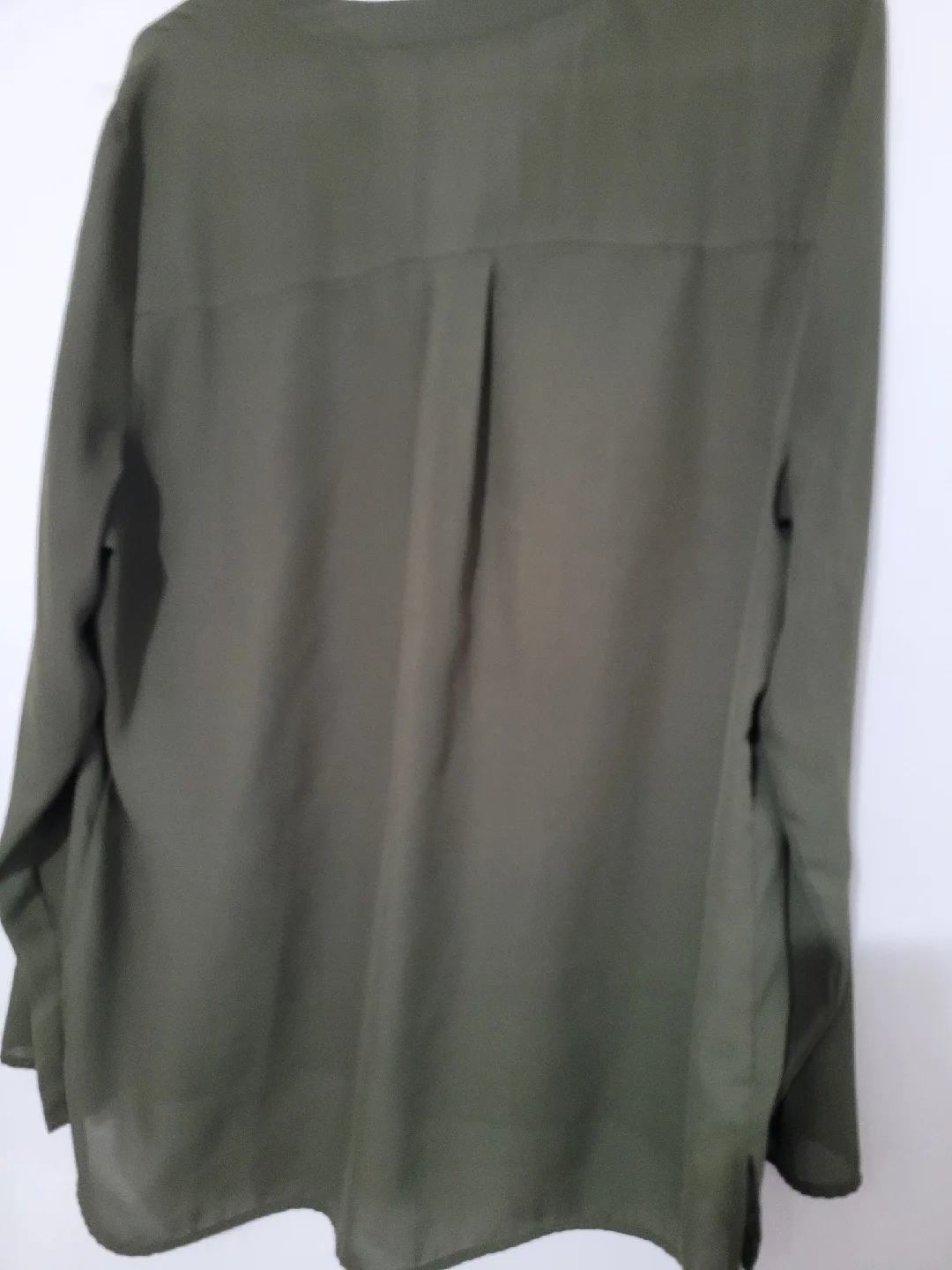 Zac & Rachel Olive Green Blouse image indicator(3)