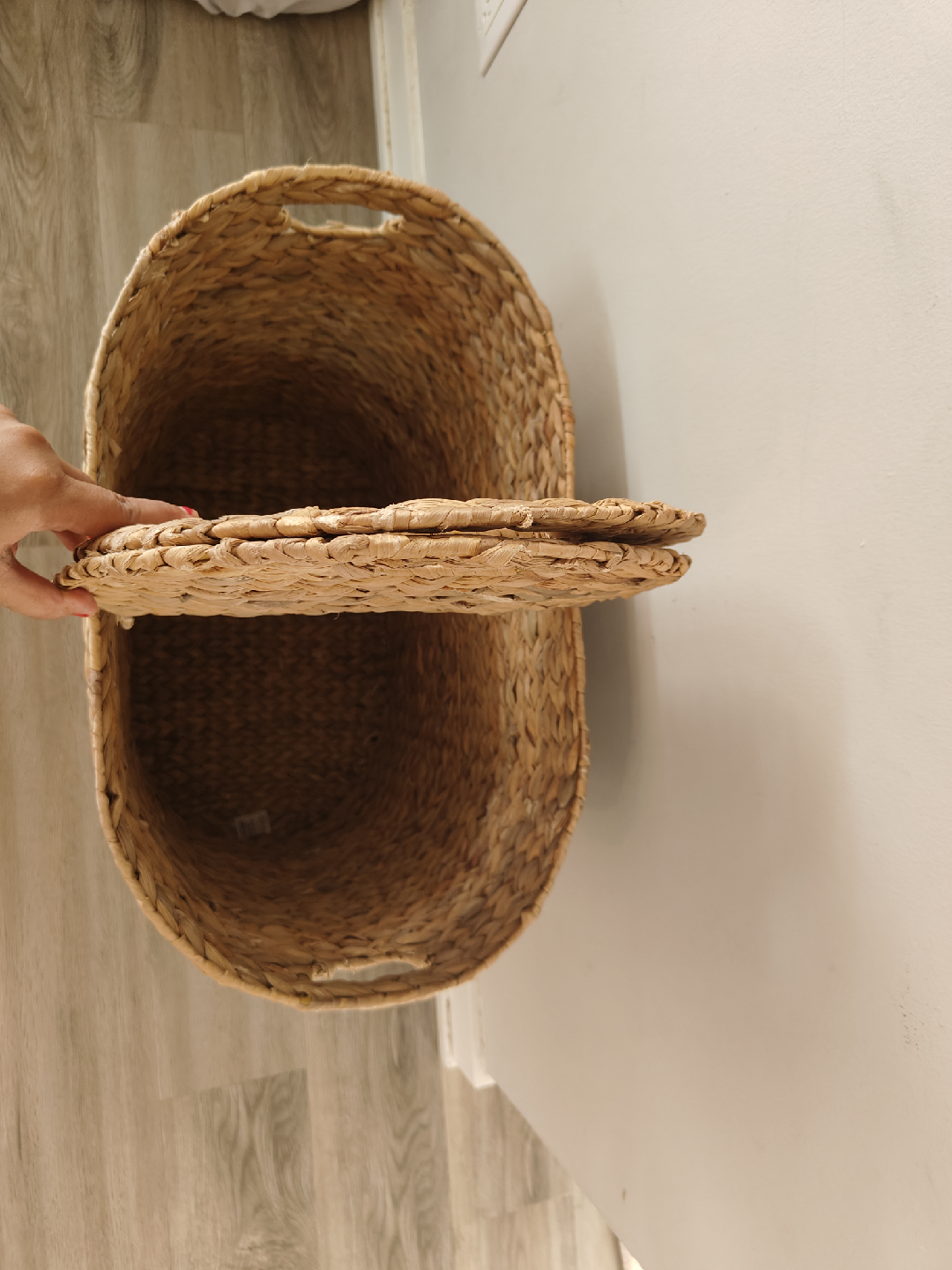 Woven Hamper with Lid - photo 3