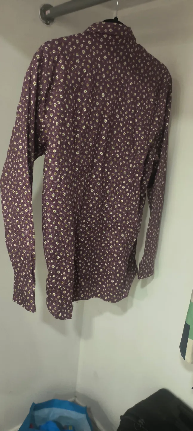 American Breed Floral Smart Shirt - Size L thumbnail