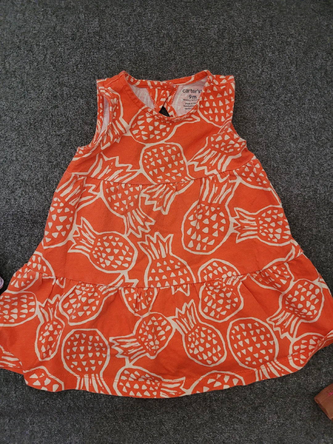 Carter's Baby Dress Lot - Size 6M & 9M image indicator(5)