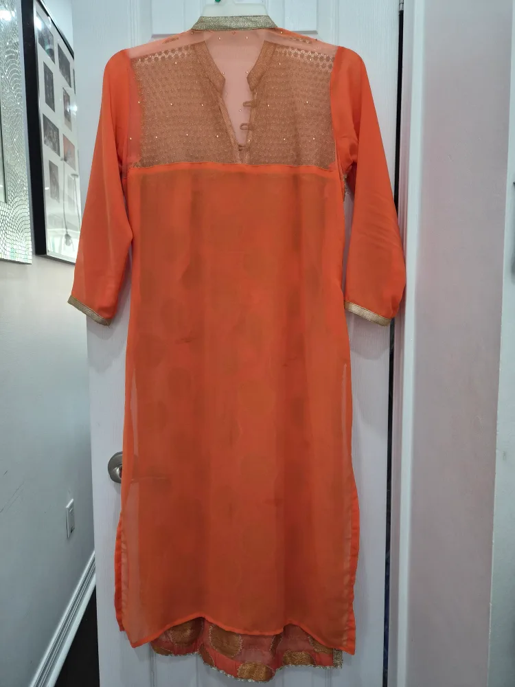 Pink Lehenga Skirt and Top Set image indicator(6)