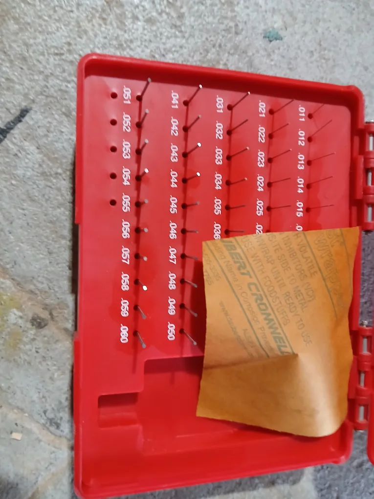 New MG-A-M .011-.060" by .001" Gage Set - 50 Gages image indicator(2)