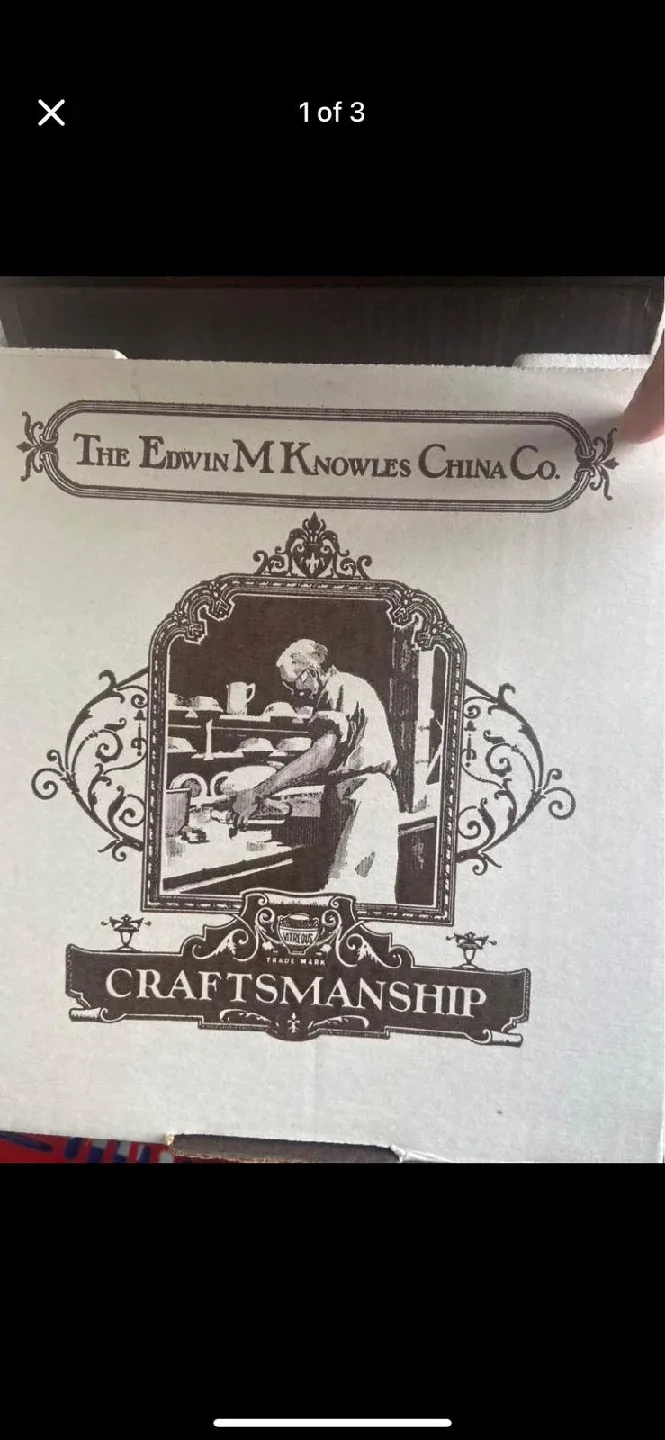 Edwin M Knowles 'The Story Hour' Plate image indicator(2)