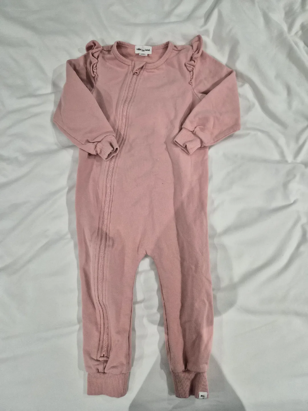 Miles The Label Pink Jumpsuit - Size 25 Months