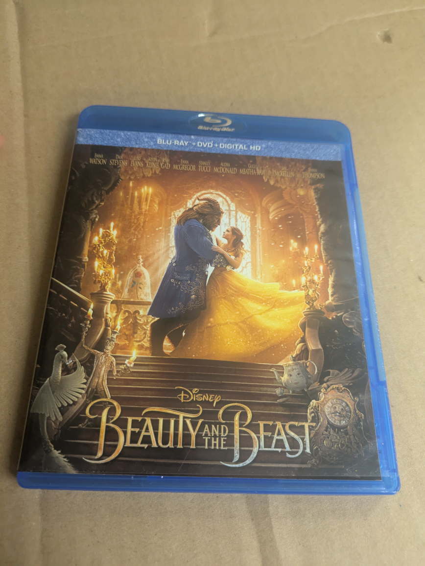 Disney Beauty and the Beast Blu-Ray + DVD