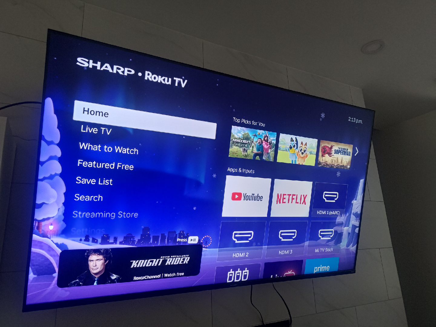 Sharp Roku TV 65" 4K Ultra HD LED