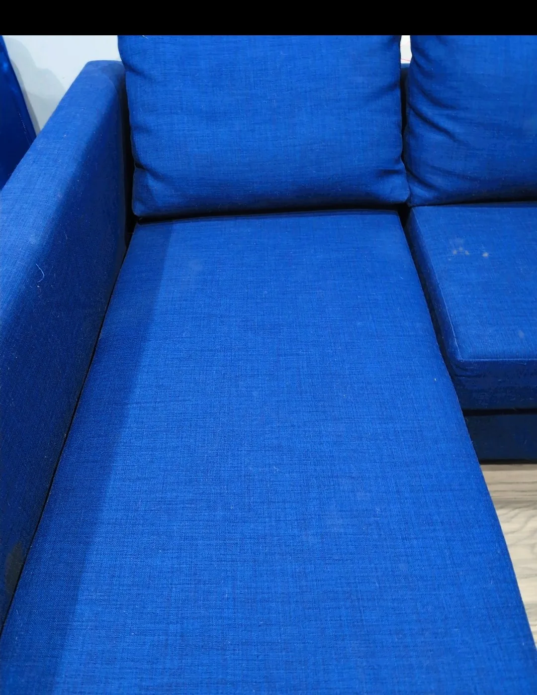 Modern Blue Pullout Sofa Bed – Style, Comfort & Function in One! image indicator(3)