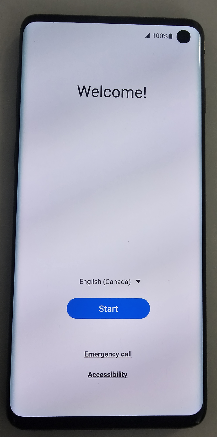 Samsung Galaxy S10 - Front/selfie cam doesn't work