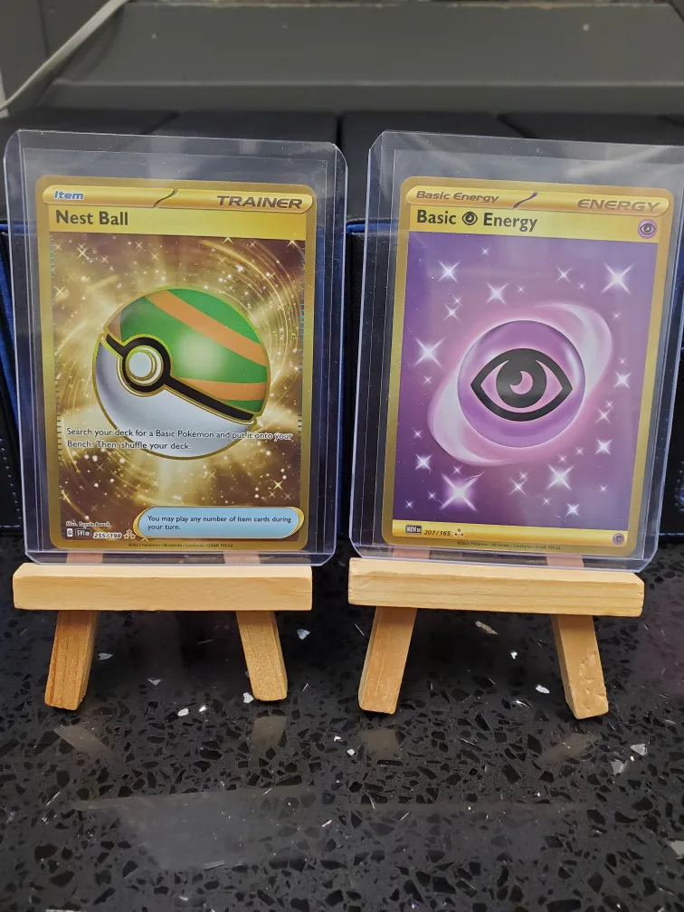 POKEMON NEST BALL TRAINER  AND PSYCHIC ENERGY thumbnail