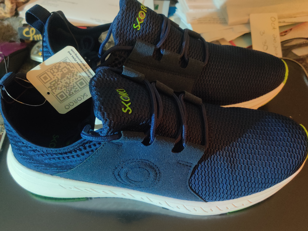 SKORA Phase Navy Blue Men's Running Shoes - Size 10.5