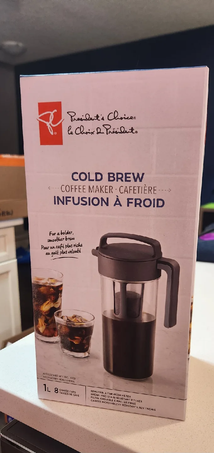 President's Choice Cold Brew Coffee Maker - 1L