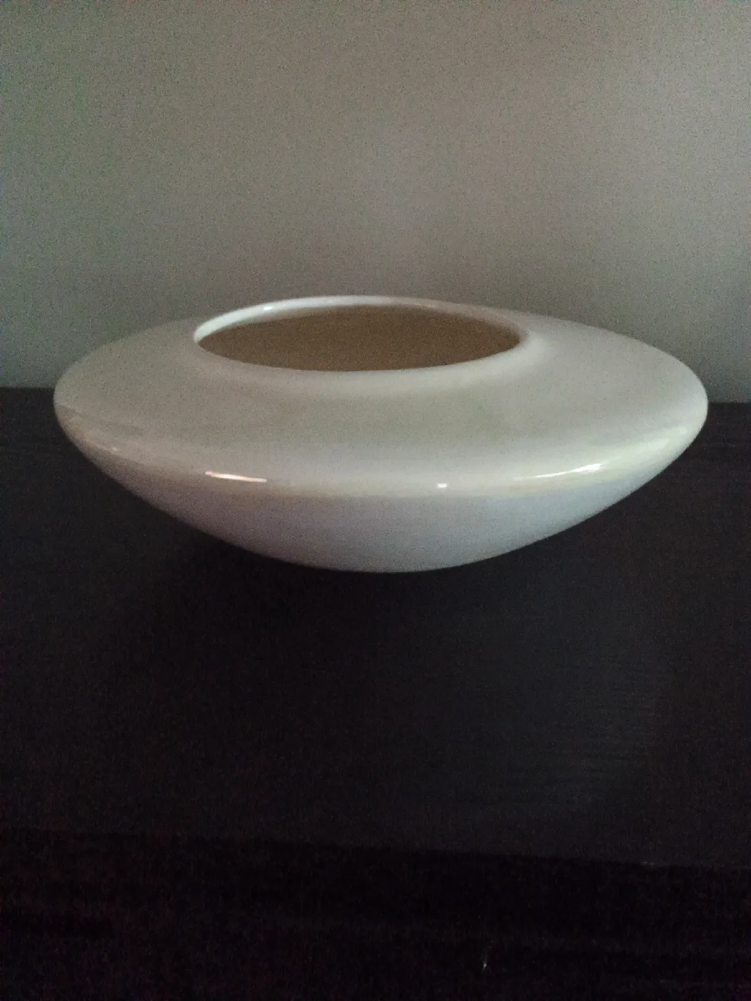 White Ceramic Decorative Bowl image indicator(6)