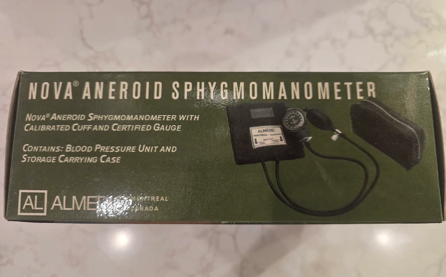 Nova Aneroid Sphygmomanometer Blood Pressure Kit image indicator(2)