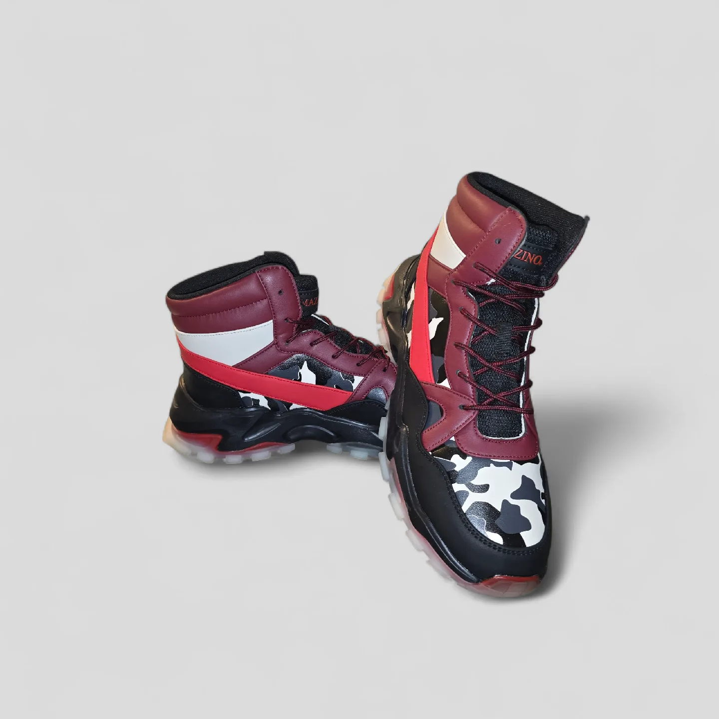 Mazino Wonderstone-175 Burgundy Size 9.5 image indicator(3)