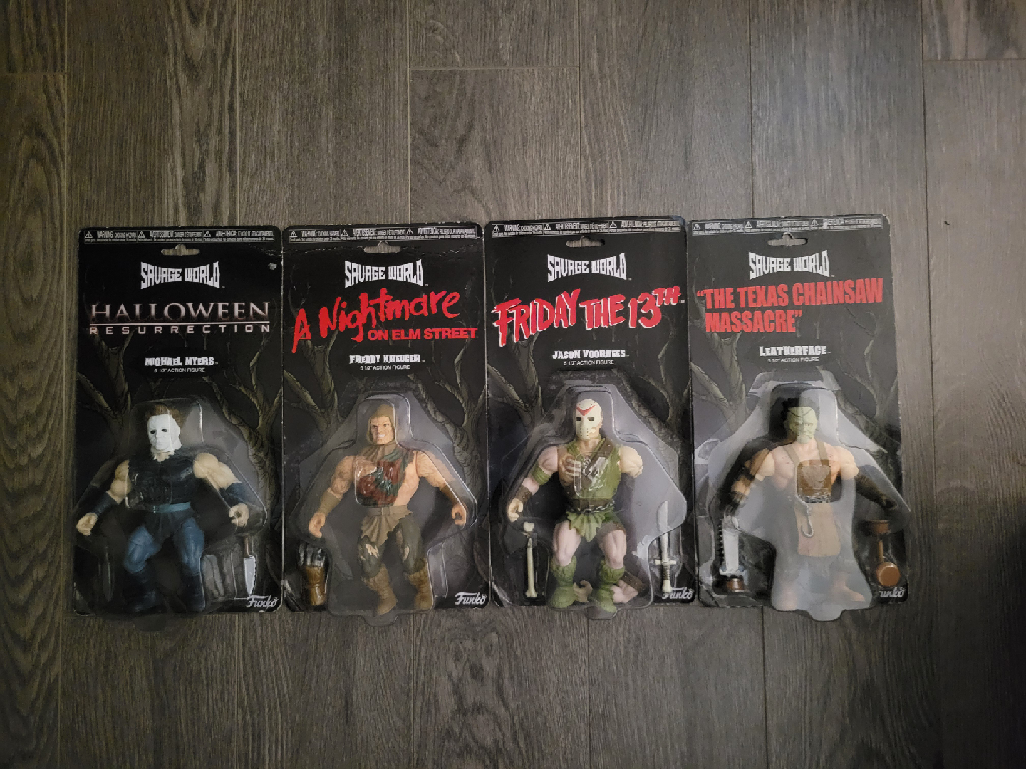 Funko Savage World Horror Action Figures