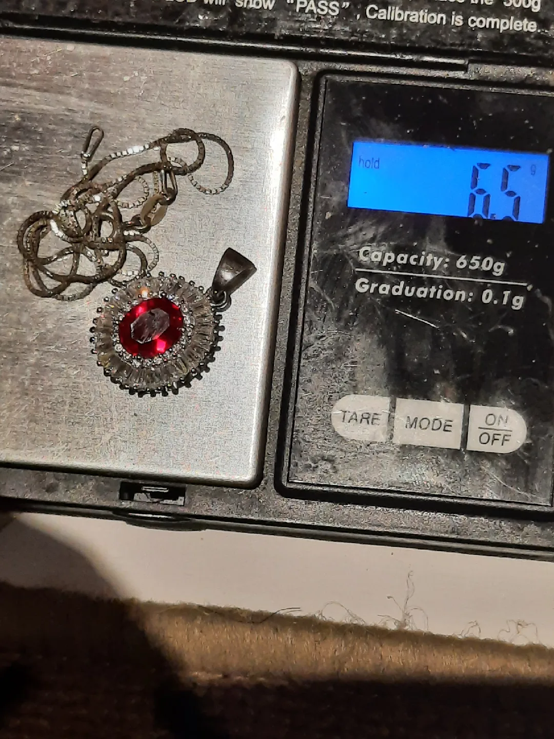 New AUTHENTIC GENUINE DIAMONELLE CZ PENDANT sterling necklace image indicator(3)