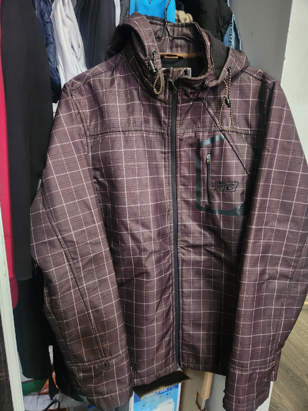 Point Zero Brown Plaid Jacket