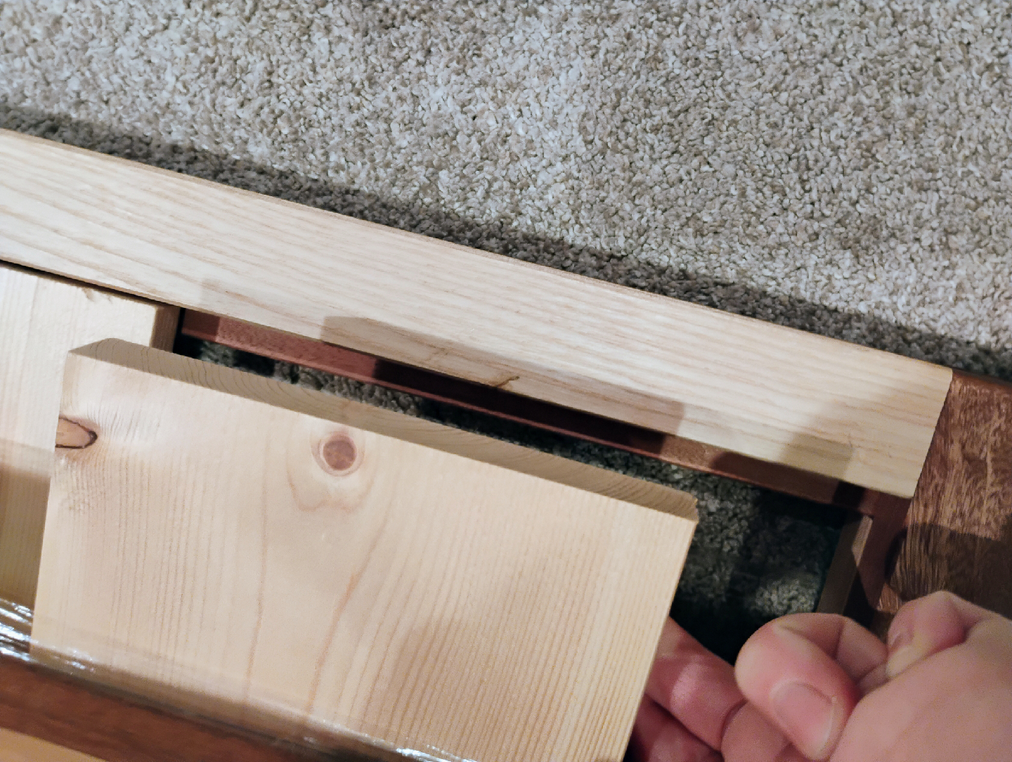 Wood Bed Frame - photo 3