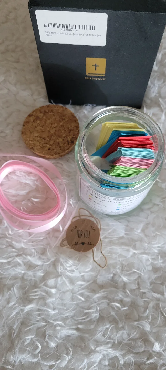 Bible Verse Jar - 120 Colour-Coded Scripture Cards image indicator(3)