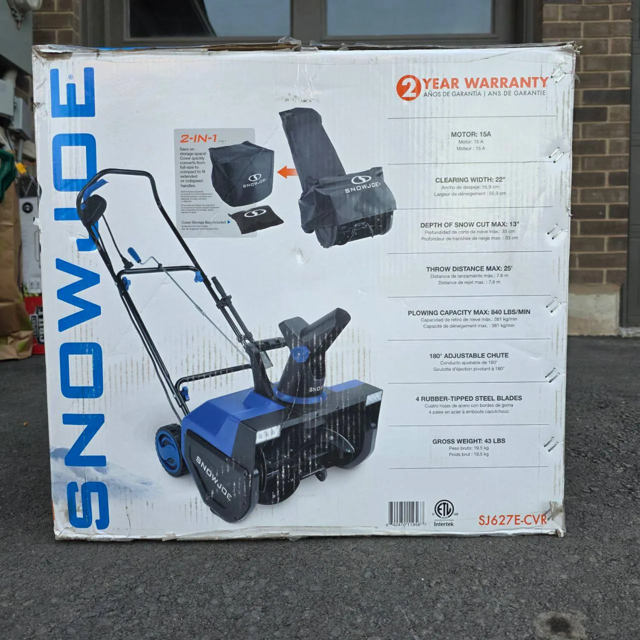 Snow Joe SJ627E Snow Thrower image indicator(5)