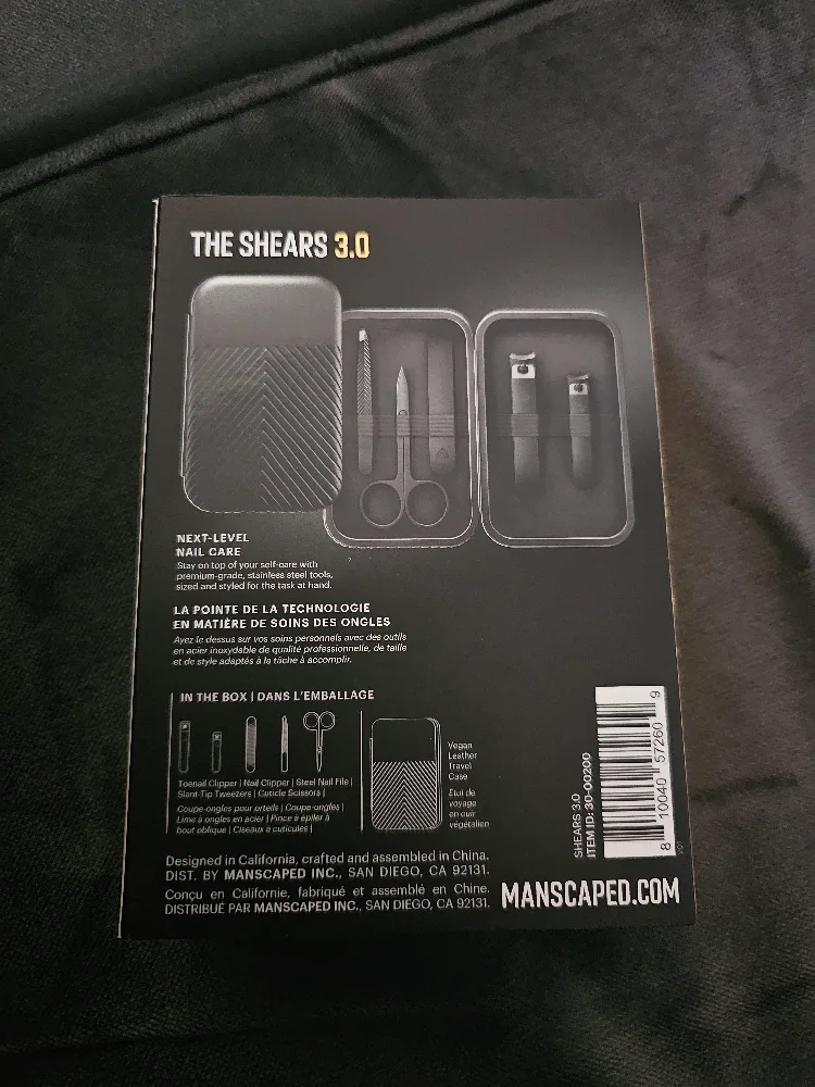 MANSCAPED THE SHEARS 3.0 Precision Men's Nail Grooming Kit image indicator(3)