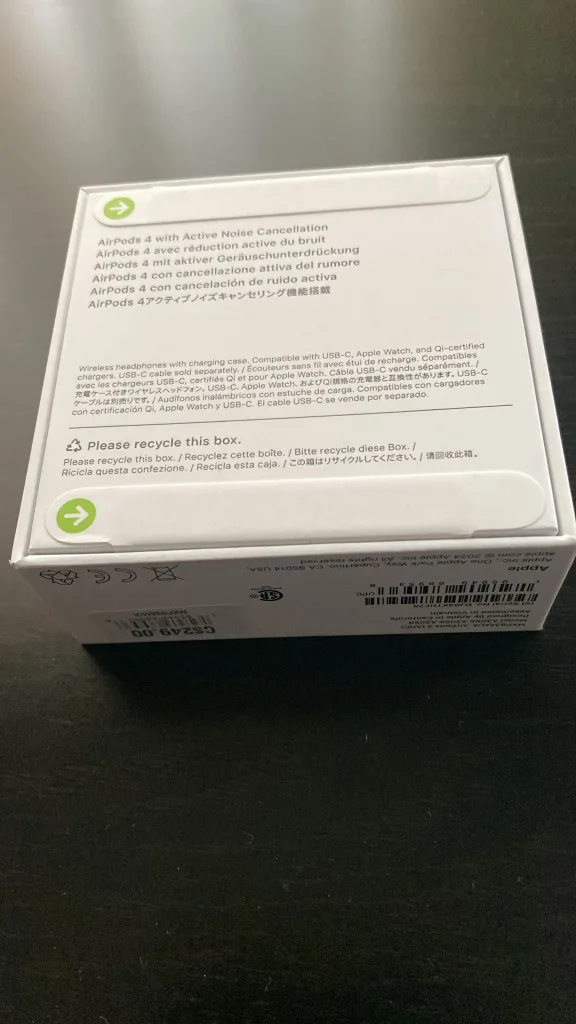 Brand New Apple AirPods 4 (ANC) Model A3055 image indicator(2)