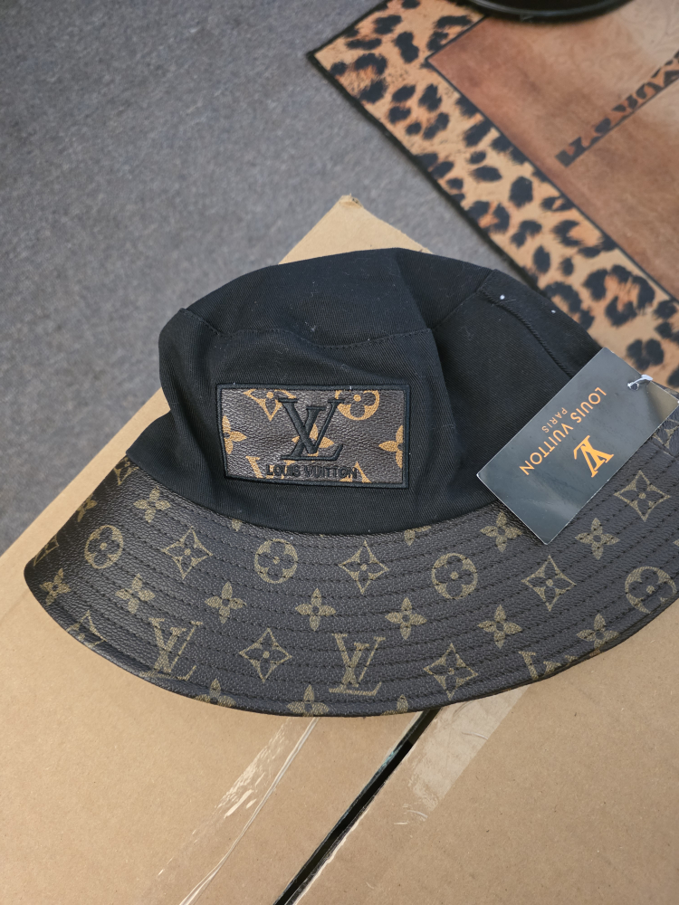 Louis Vuitton Black Bucket Hat
