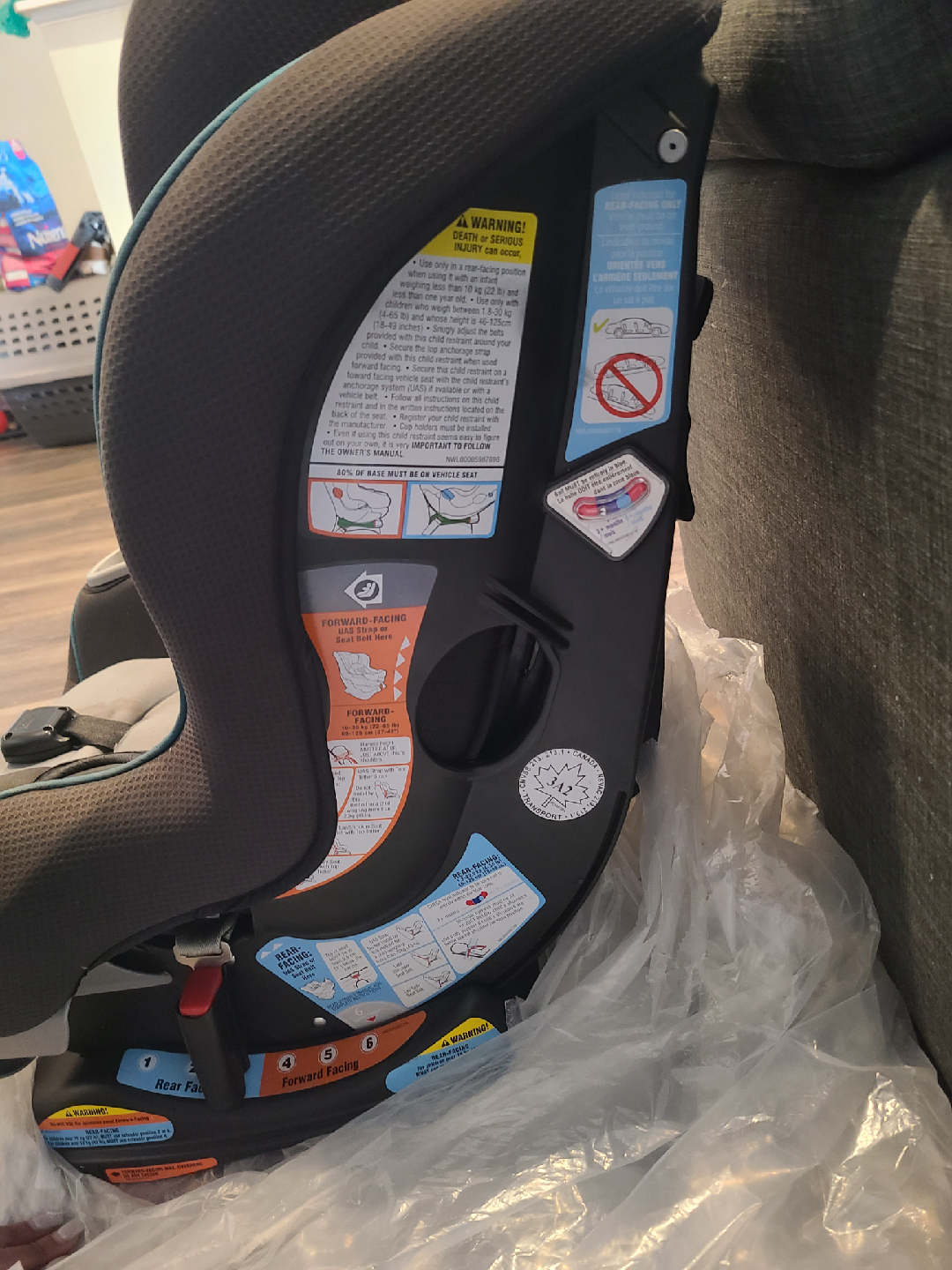 Graco Extend2Fit Convertible Car Seat - photo 2
