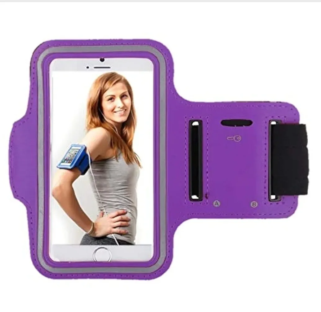 Sports Running Arm Band Cover Mobile Phone Holder. Touch Screen. thumbnail