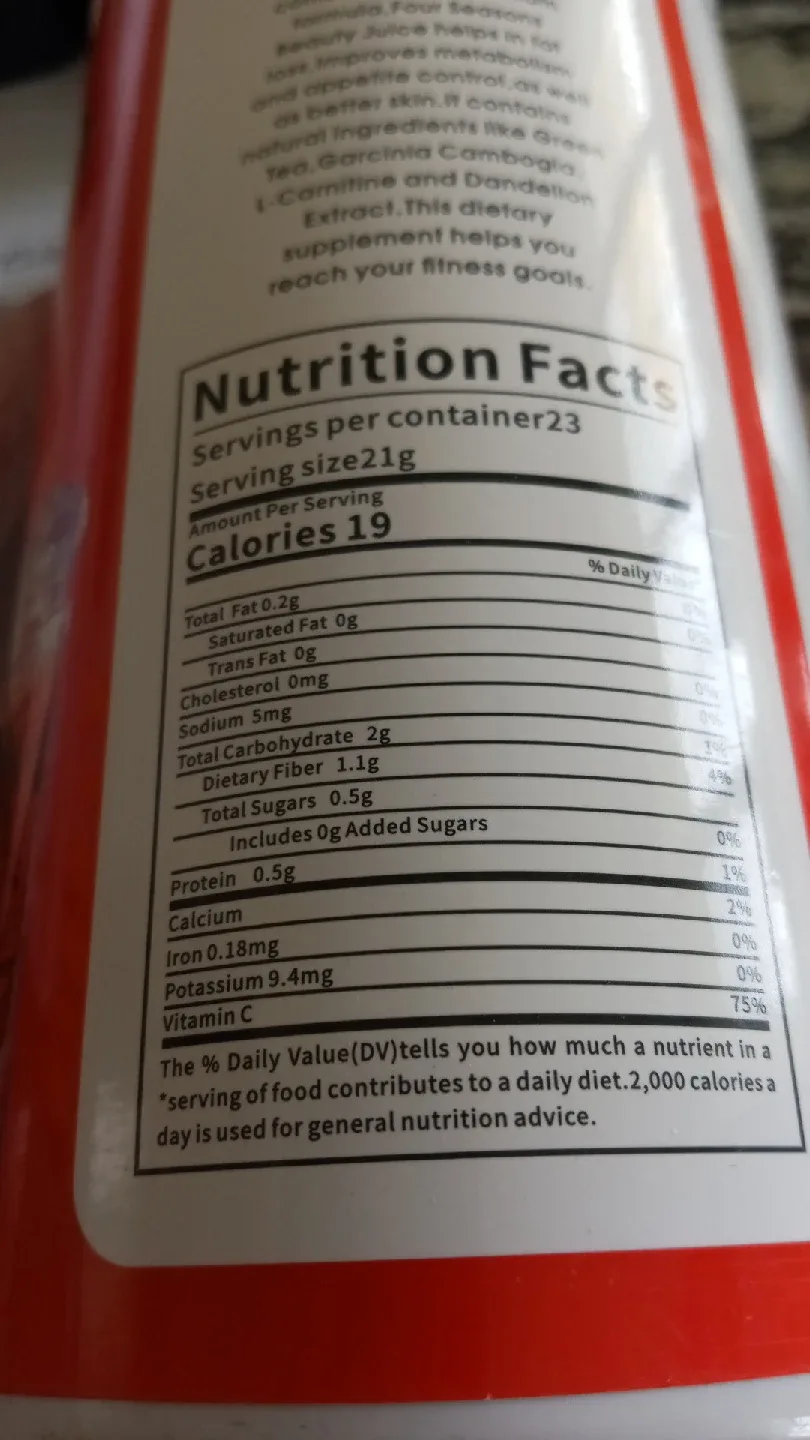 Luxe Slim 4seasons Beauty Juice image indicator(4)