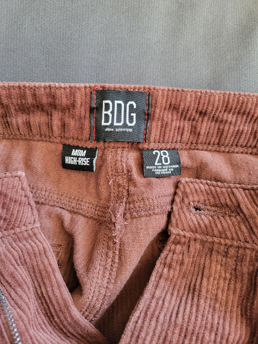 Corduroy brown pants - Size 28 - photo 2