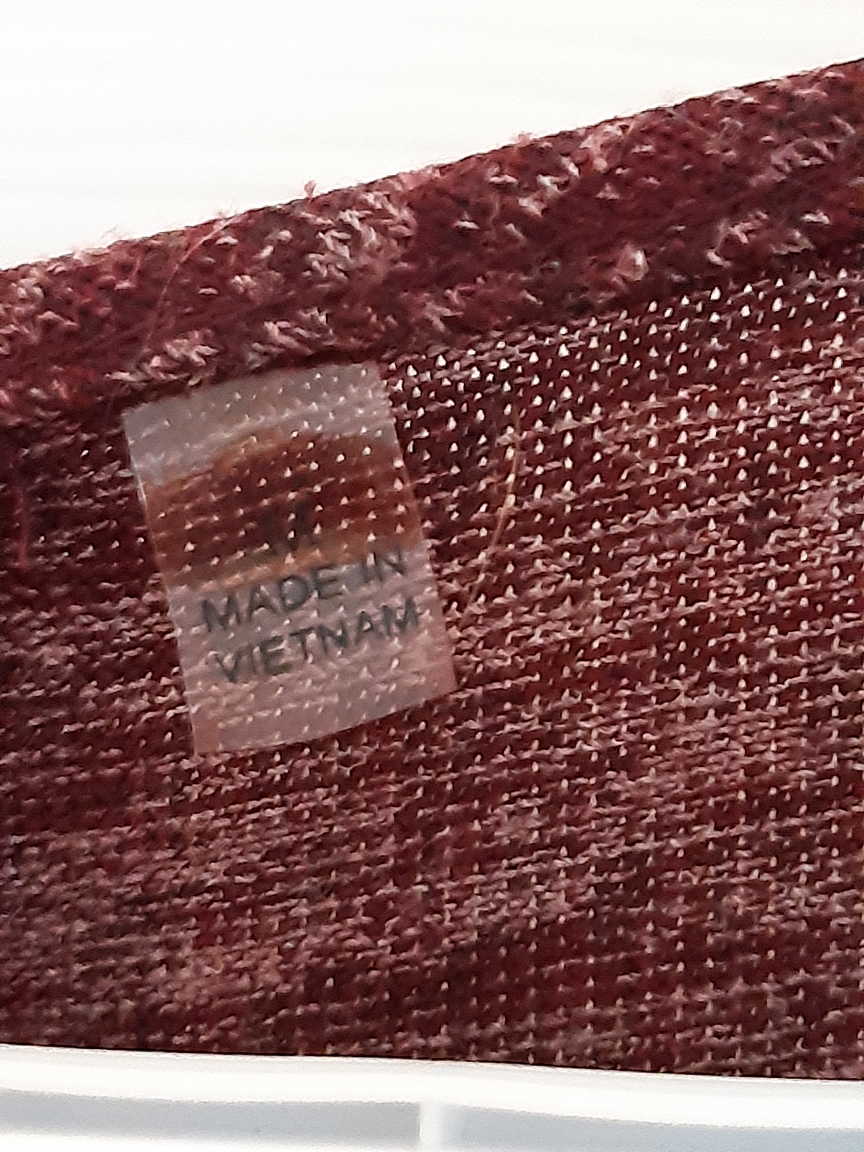 Maroon Long Sleeve Top -M🧡 - photo 3