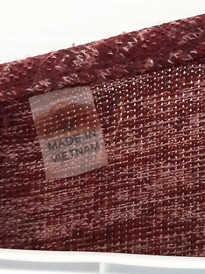 Maroon Long Sleeve Top -M🧡 image indicator(3)