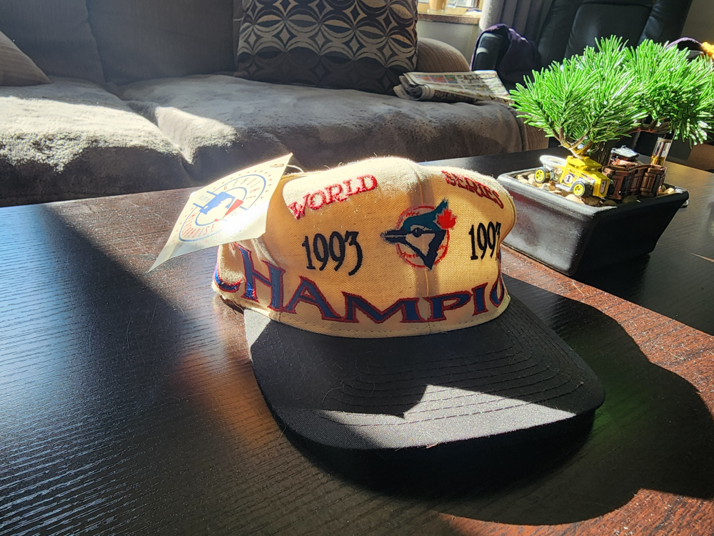 Vintage 1993 Blue Jays World Series Champions Hat