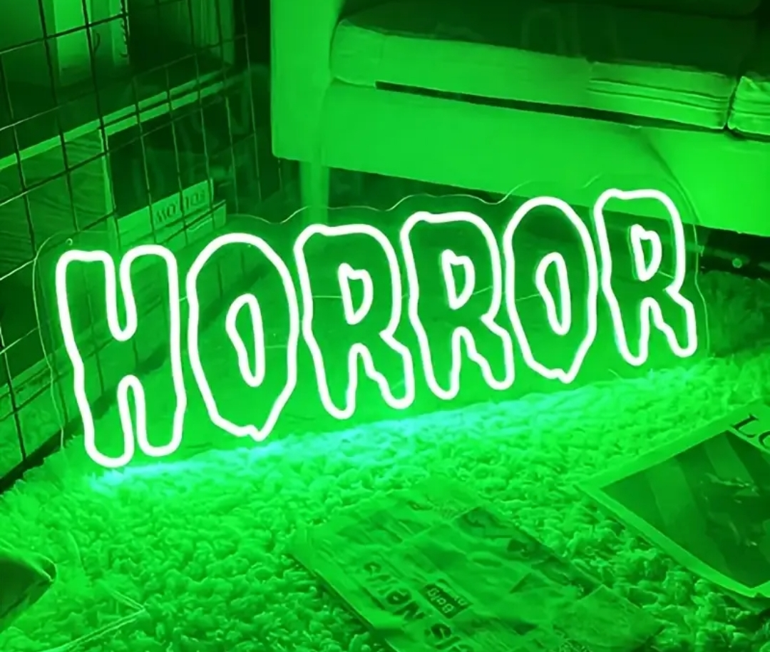 Halloween Horror Neon Sign