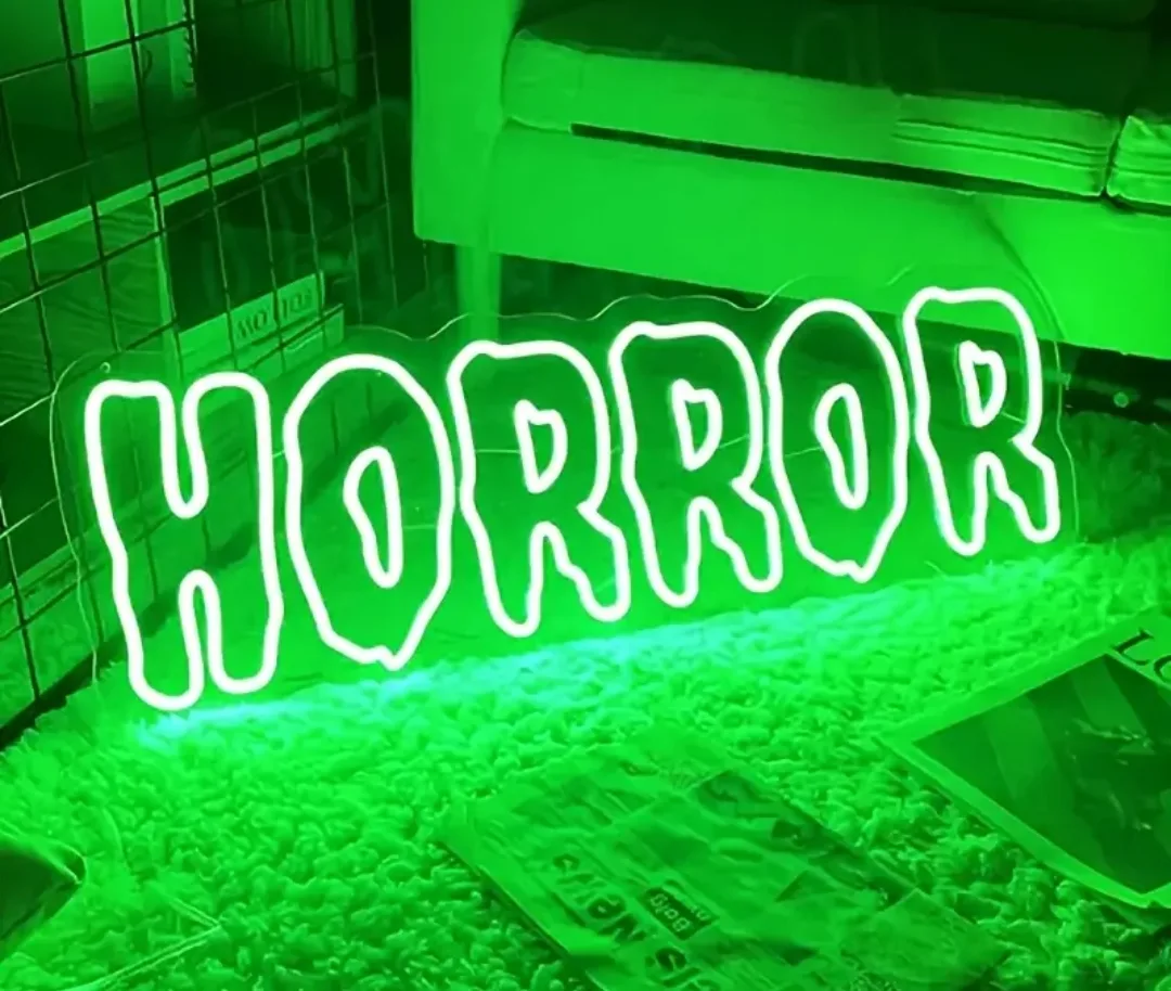 Halloween Horror Neon Sign thumbnail