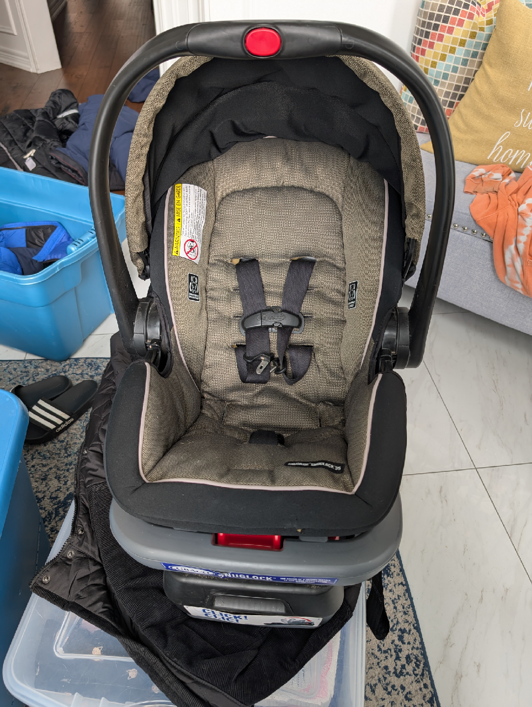 Snugride Snuglock 35 Infant Car Seat - photo 4