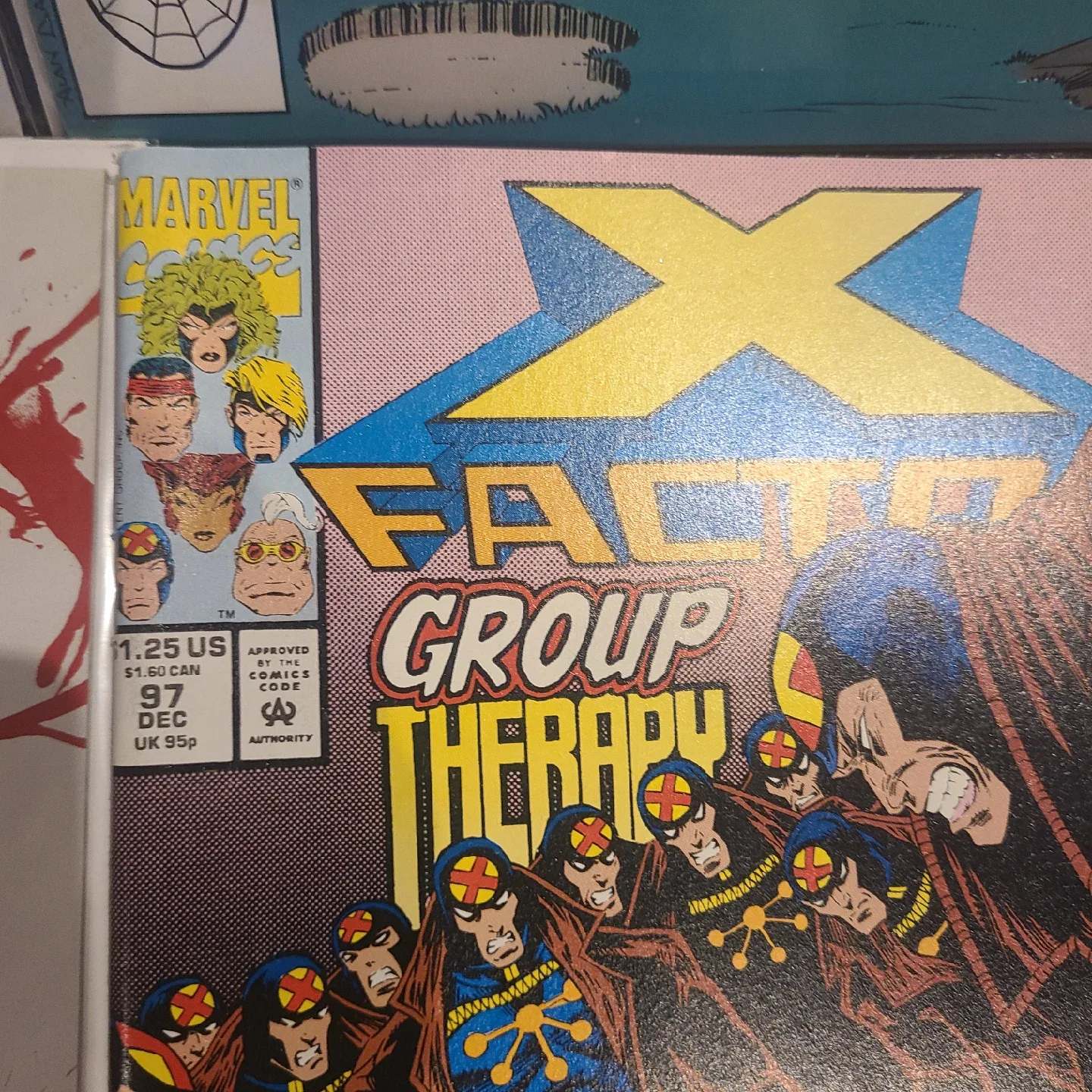 Excalibur #3 ,105 & X-Factor 96 and 256 image indicator(9)