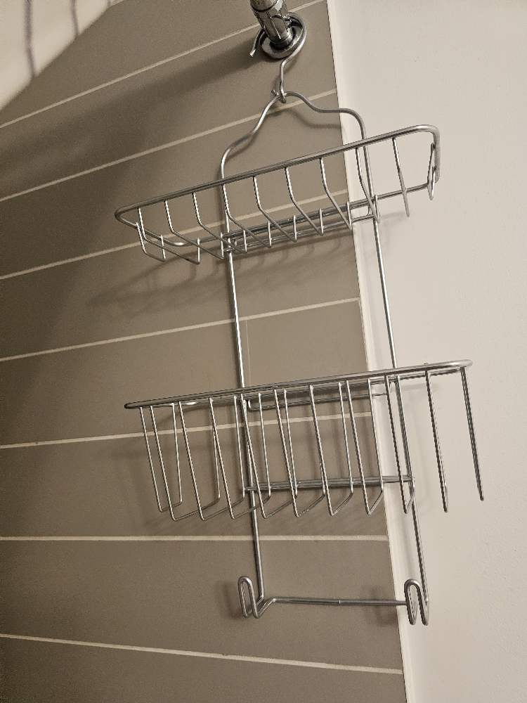 Hanging Shower Caddy - Silver - photo 2