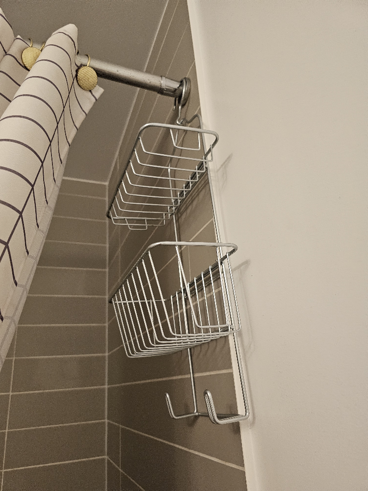 Hanging Shower Caddy - Silver - photo 3