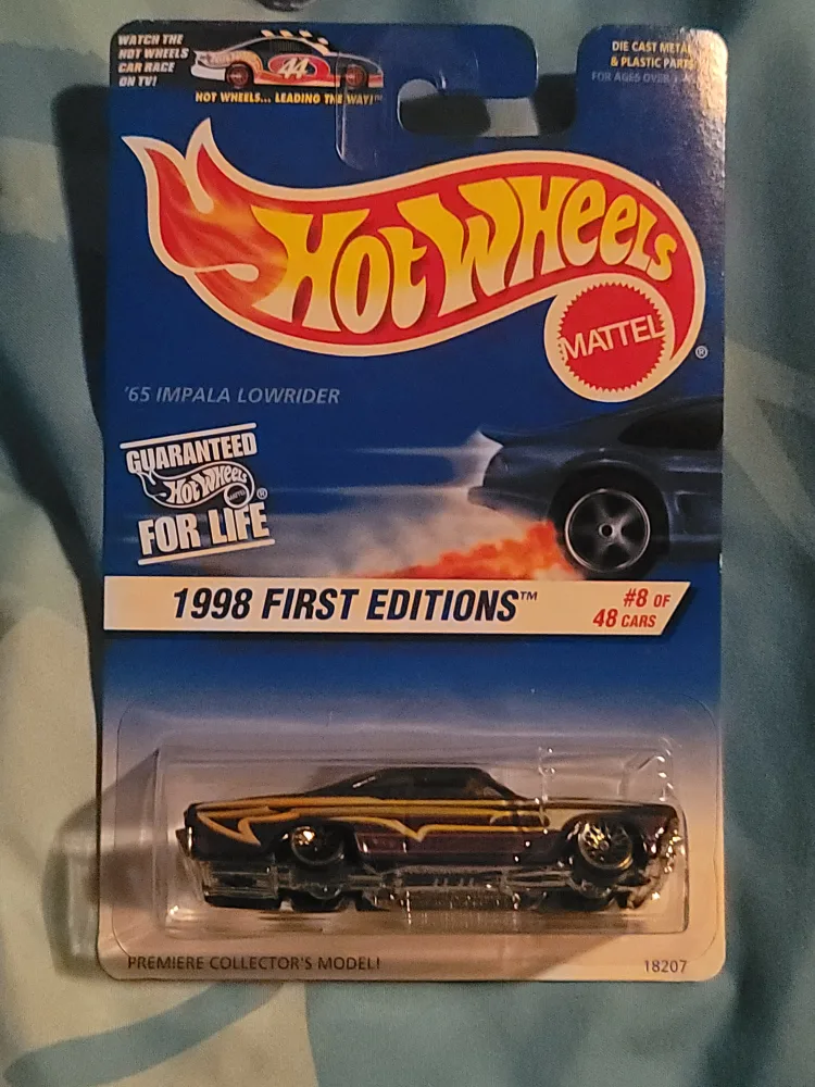 Hot Wheels '65 Impala Lowrider - 1998 First Edition thumbnail
