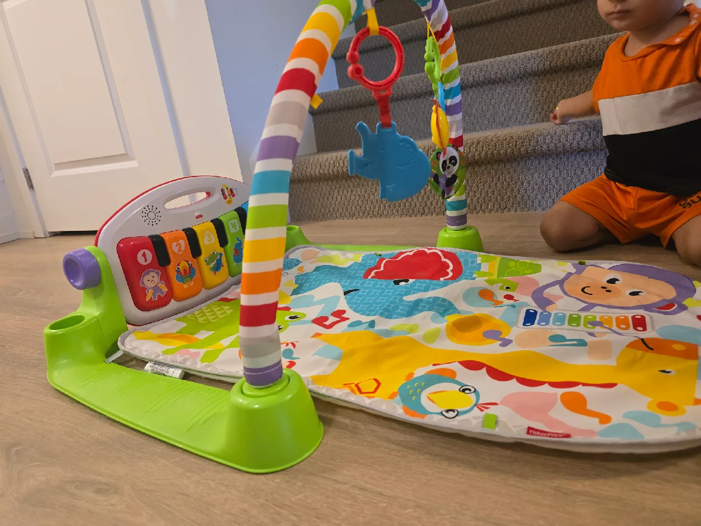 Fisher-Price Deluxe Kick & Play Piano Gym image indicator(2)