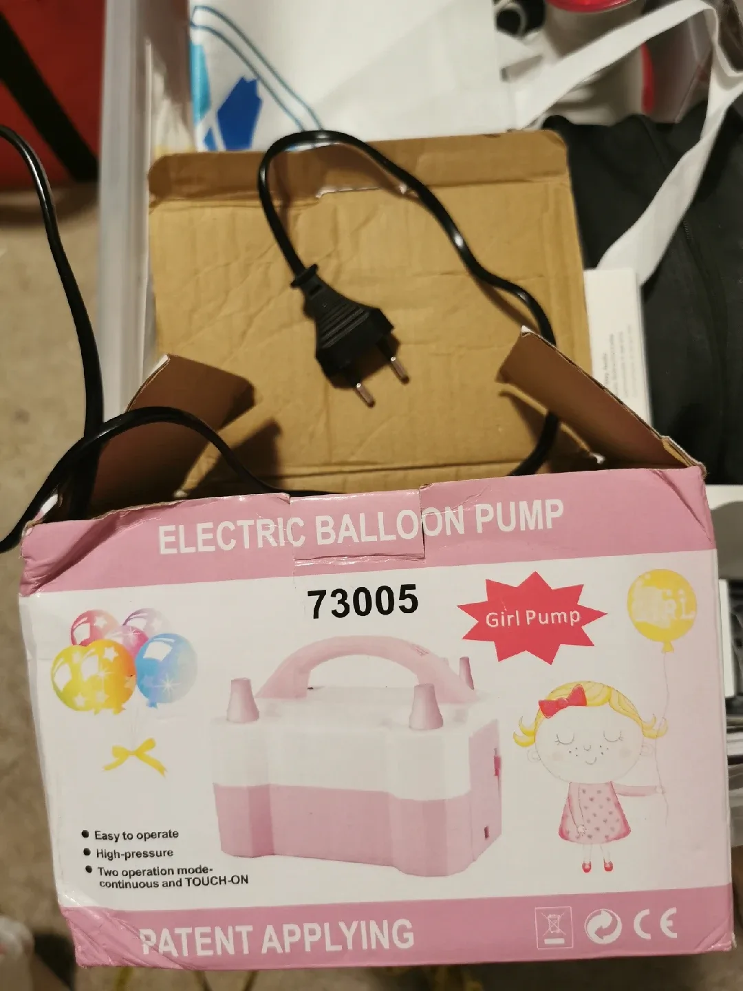 Electric Balloon Pump 73005 - Girl Pump thumbnail