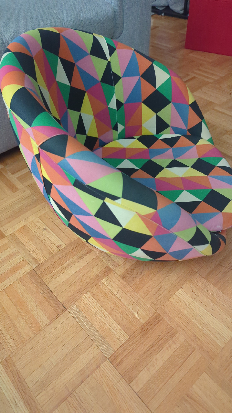 Kids' Colorful Patterned Armchair - photo 2