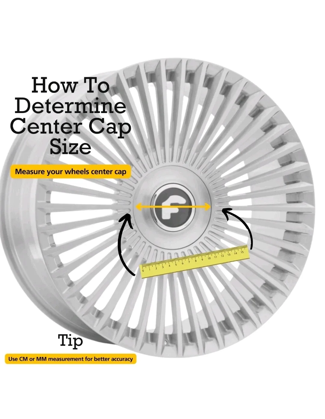 Rolls Royce Floating Wheel Center Cap (4pc) image indicator(5)